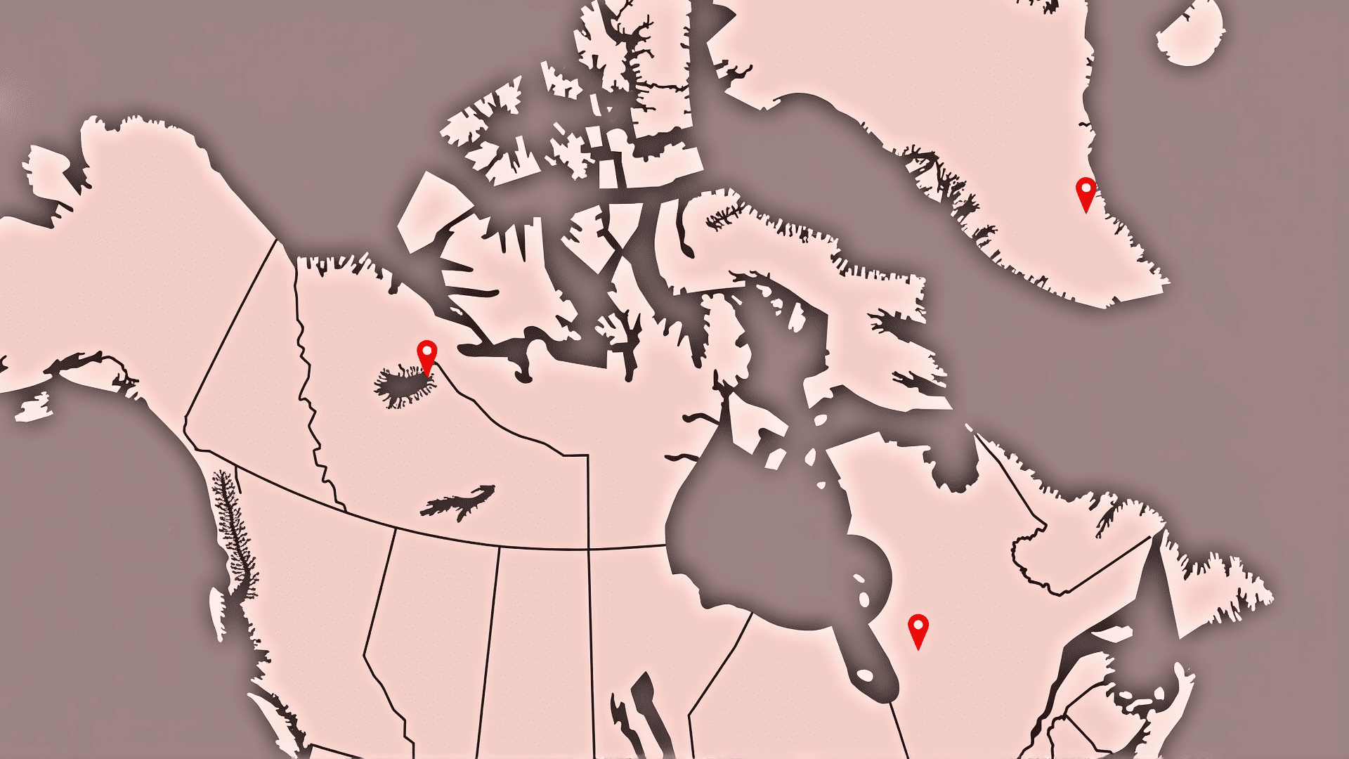 Map with branch locations