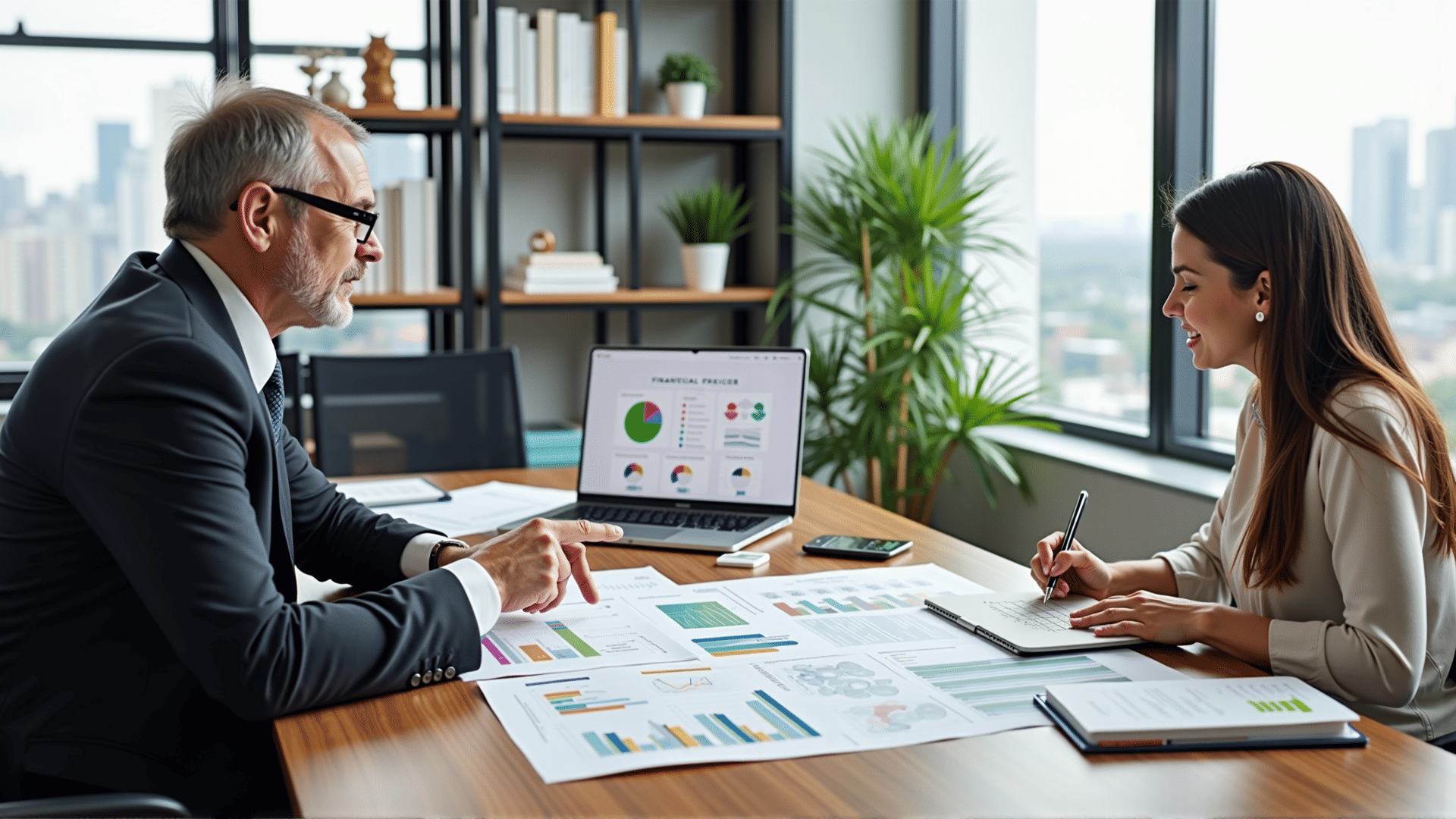 Financial planning session